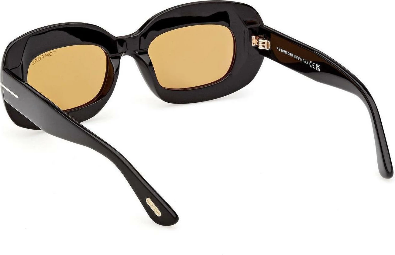 Syze dielli për femra Tom Ford ISLAY-02 FT1345 01E, të zeza [Ngjyra: 50]