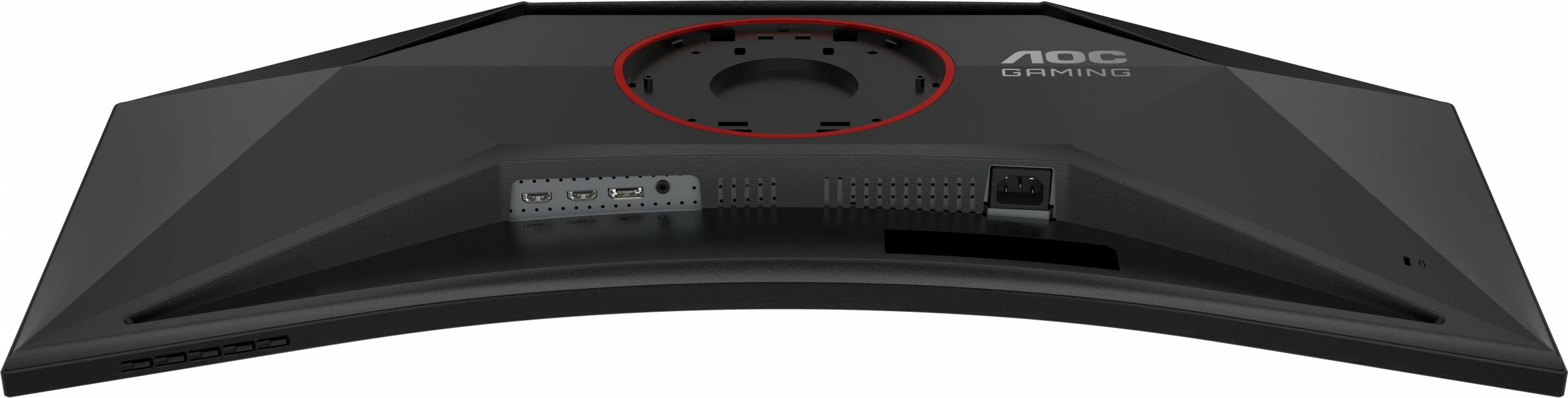 Monitor gaming AOC CU34G4, 34 inç, 180Hz, WQHD, i zi/kuq