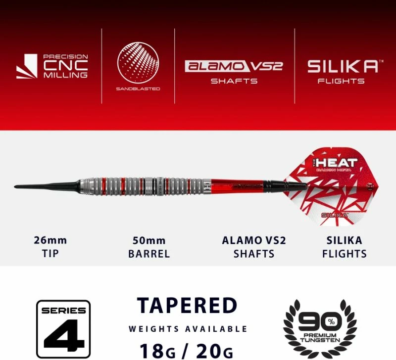 Shigjeta soft tip Harrows për dart