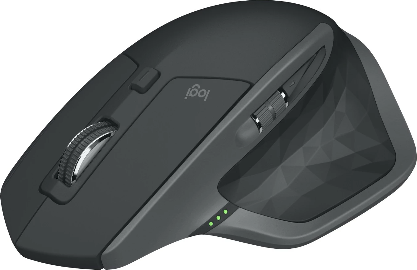 Maus Logitech MX Master 2S, wireless, laser, 1000 DPI, grafit
