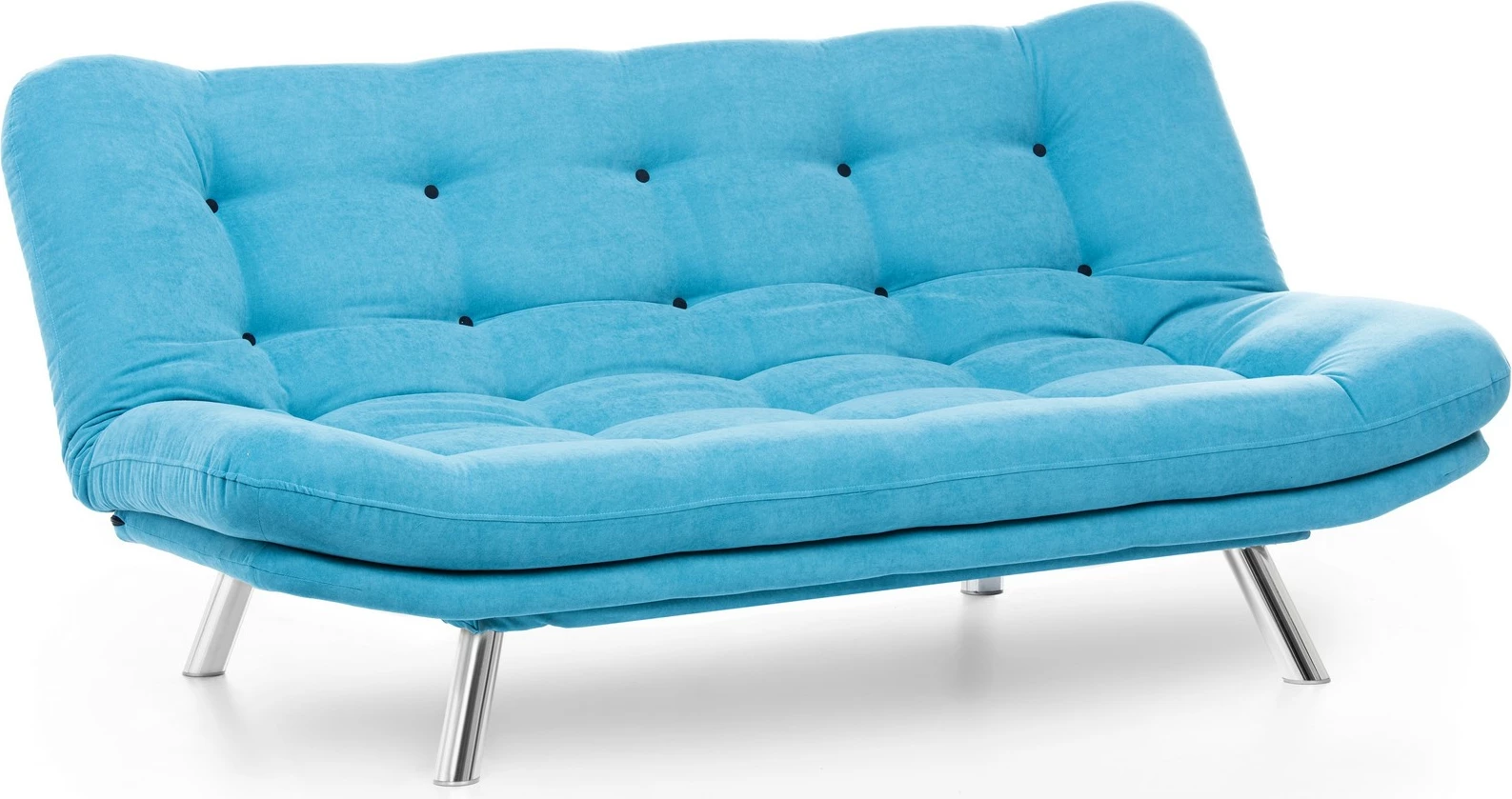 Divan-krevat treshe, ngjyrë tyrkiz, Atelier del Sofa, Misa Sofabed