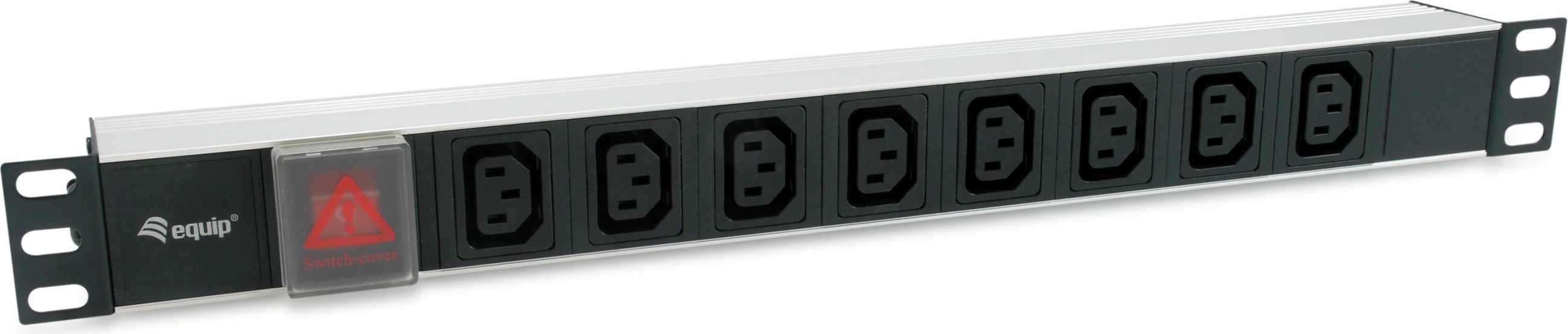 PDU Equip 333310, 1U, 8 dalje, alumini, zi