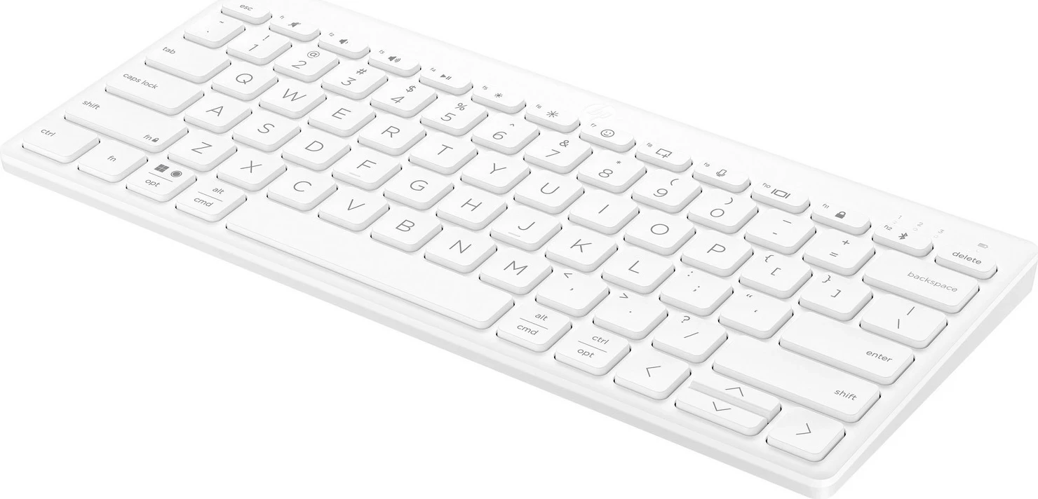 Tastierë wireless HP 350 Multi-Device, e bardhë