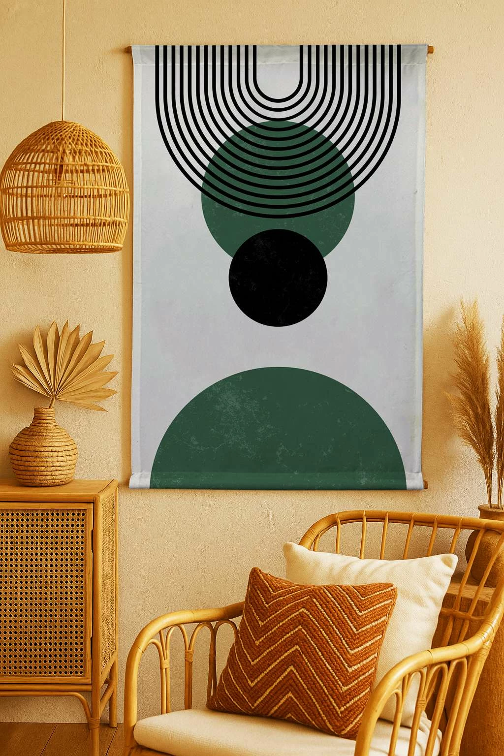 Pikturë dekorative poliestër, Wallity Polybaby 28, 145x200cm