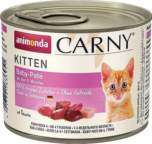 Ushqim i lëngëshëm për kotele Carny Baby Pate,  200 gr