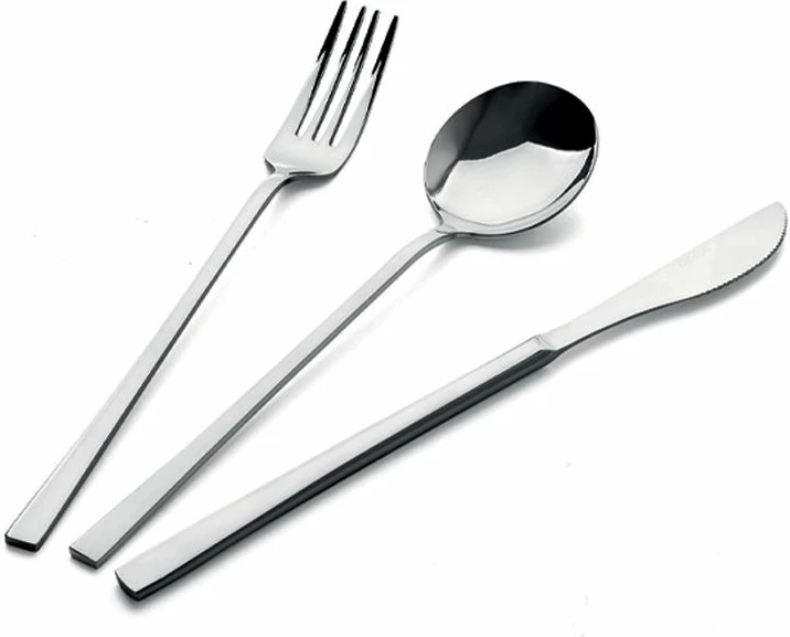 Set lugë, pirunë e thika (36 copë), Hermia Concept, Nova8017, ngjyrë argjendi