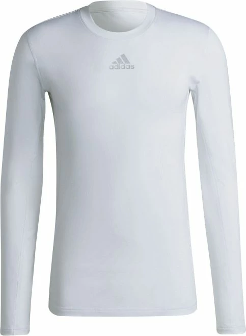 Maicë adidas TechFit Warm për Meshkuj, e Bardhë