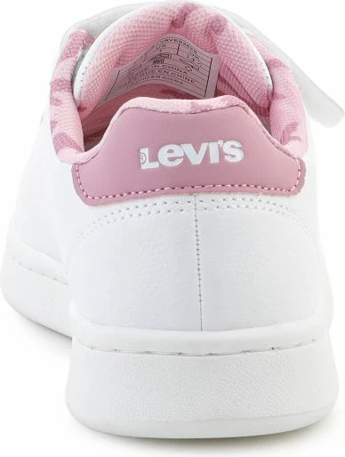 Atlete fëmijësh Levi's AVENUE 0282S-3821, të bardha/rozë