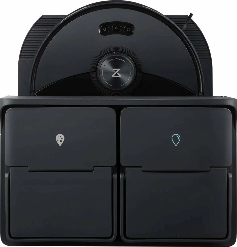 Robot pastrimi Roborock S8 MaxV Ultra 10000Pa me stacion zbrazjeje/larjeje, Wi‑Fi, funksion larjeje dyshemeje, i zi