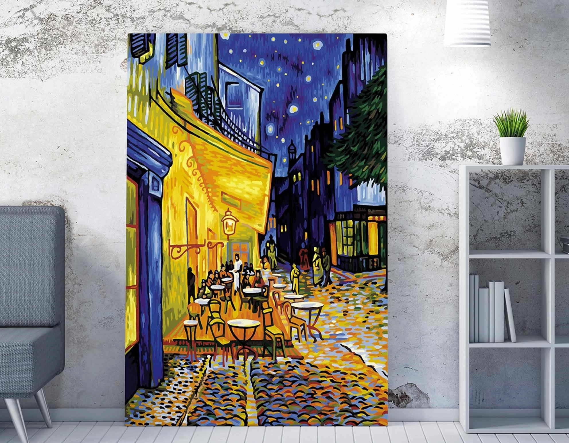 Pikturë dekorative në kanavacë Wallity, WY73, 50x70cm