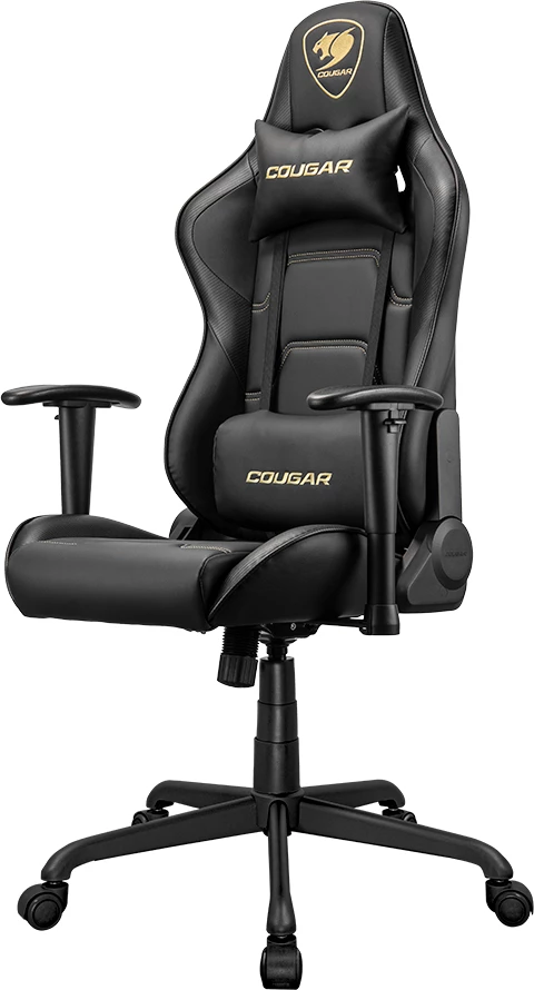 Karrige gaming COUGAR Armor Elite Royal, mbështetëse 2D, kënd 160°, max 120 kg, zezë/jeshile
