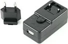 Adapter rryme Zebra PWRWUA5V45W1EU, USB-C, prizë EU, i zi