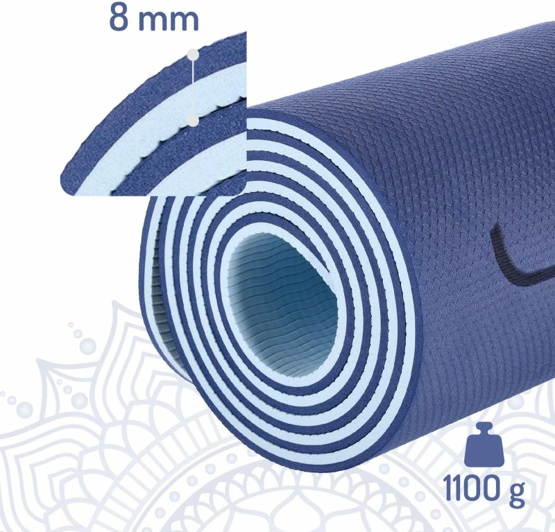 Tapet yoga HMS YM10, i kaltër