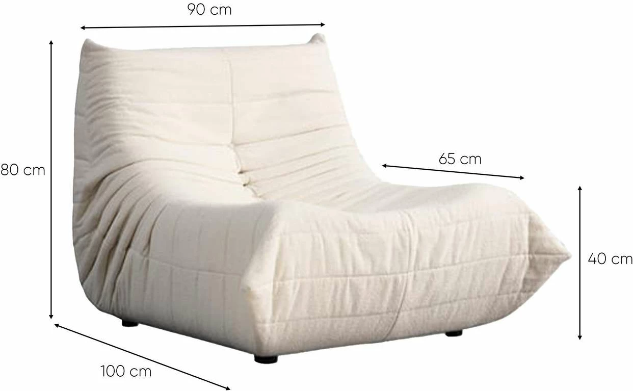 Karrige Wing, Atelier del Sofa, Bocek, e bardhë