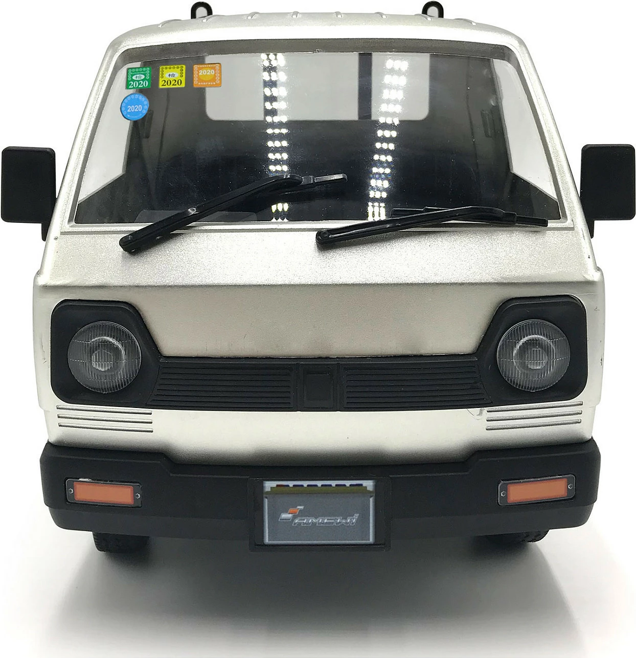 Kamionçinë RC AMEWI Kei Truck, 1:10, 2WD, 2.4GHz, bateri Li-Ion 500mAh, e hirtë