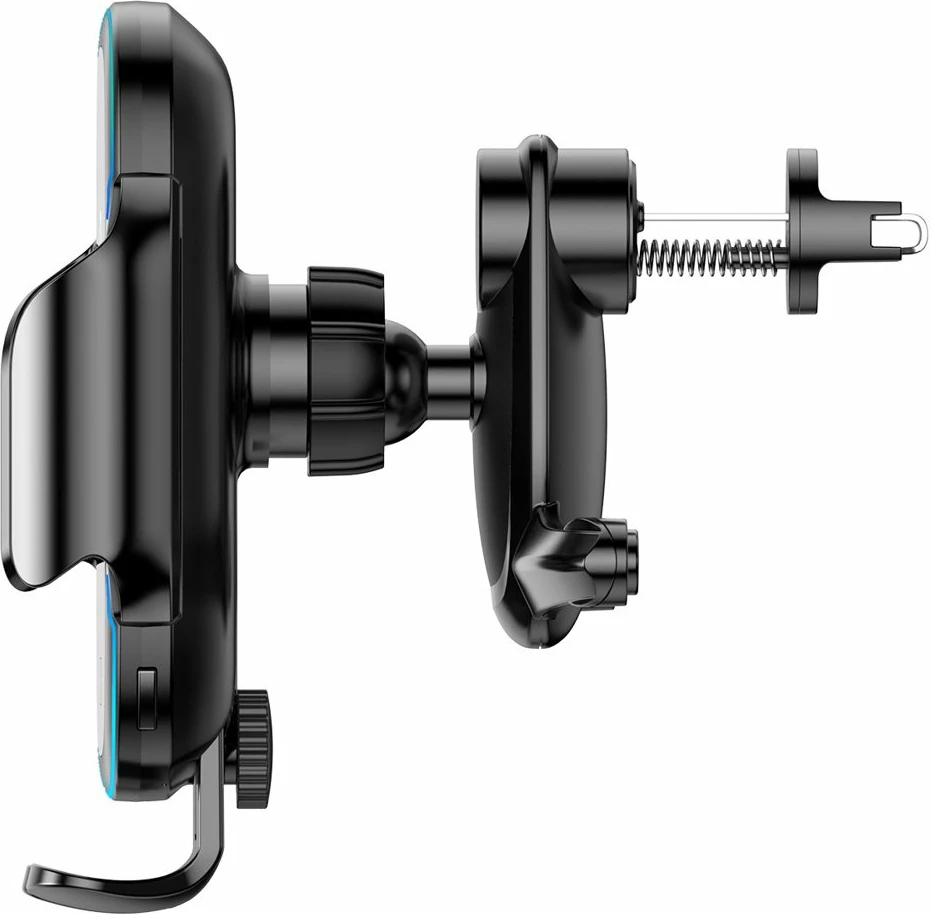 Mbajtës elektrik Baseus WXHW03-01 me karikim wireless Qi 15W, i zi