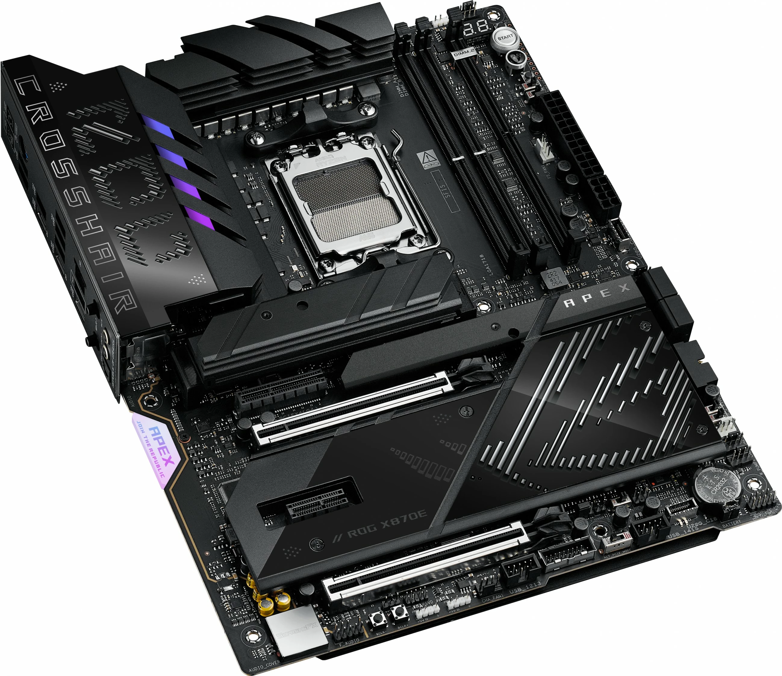 Pllakë amë ASUS ROG CROSSHAIR X870E APEX, AMD AM5, DDR5, ATX