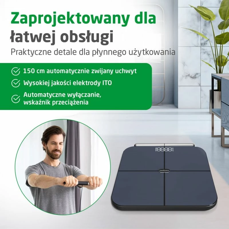 Peshore analitike Medisana BS 850, anthracite