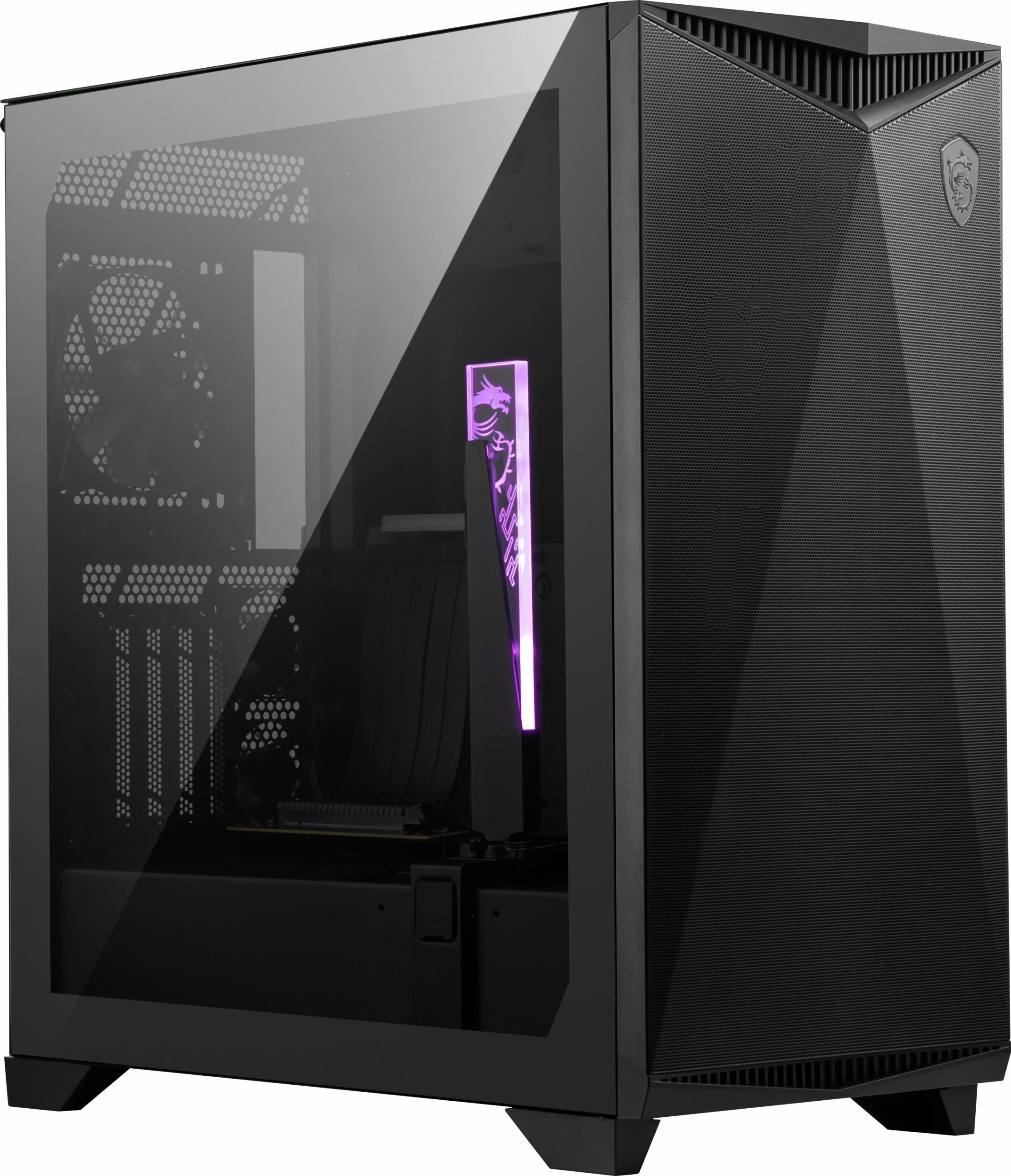 Kasë MSI MPG Gungnir 300P Airflow 306-7G21P21-W57 Midi Tower ATX/e-ATX, USB Type-C, 7 ventilatorë të instaluar, e zezë