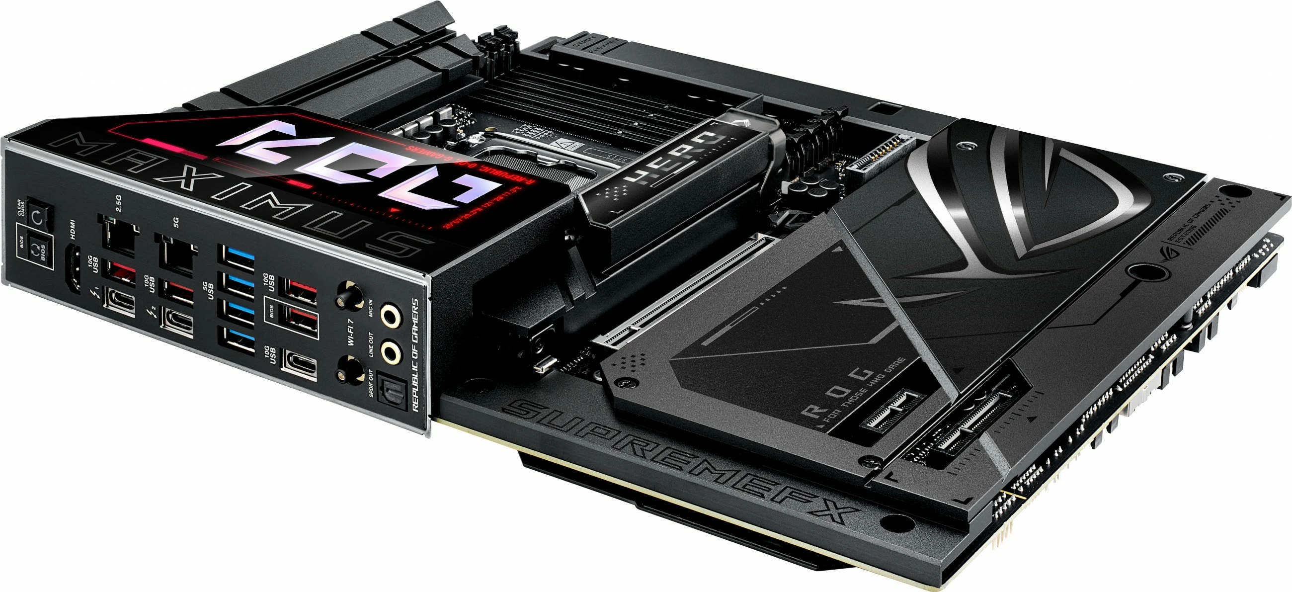 Pllakë amë ASUS ROG MAXIMUS Z890 HERO BTF, Intel, LGA 1851, DDR5, 256 GB