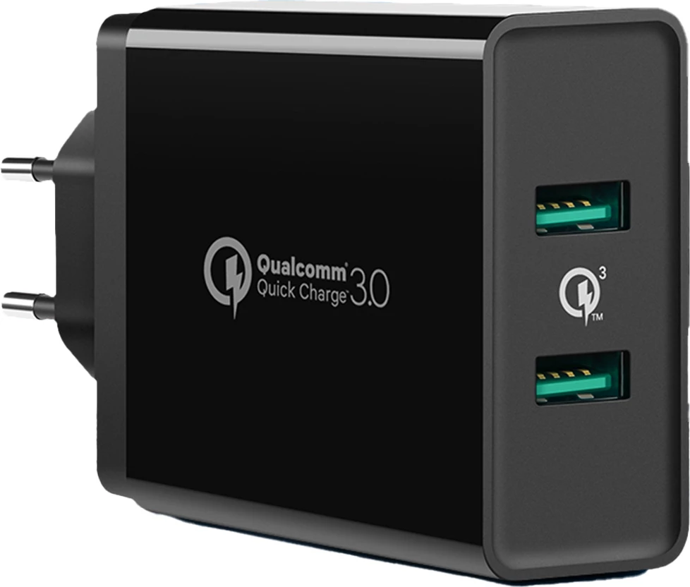 Karikues muri Ugreen CD161, 2x USB-A, 36W, QC3.0, i zi
