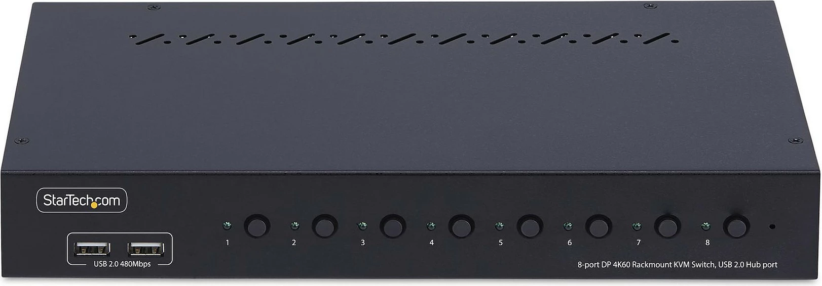 Switch KVM DisplayPort StarTech 8-Port, DP 1.2, 4K 60Hz, 1U Rack, i zi