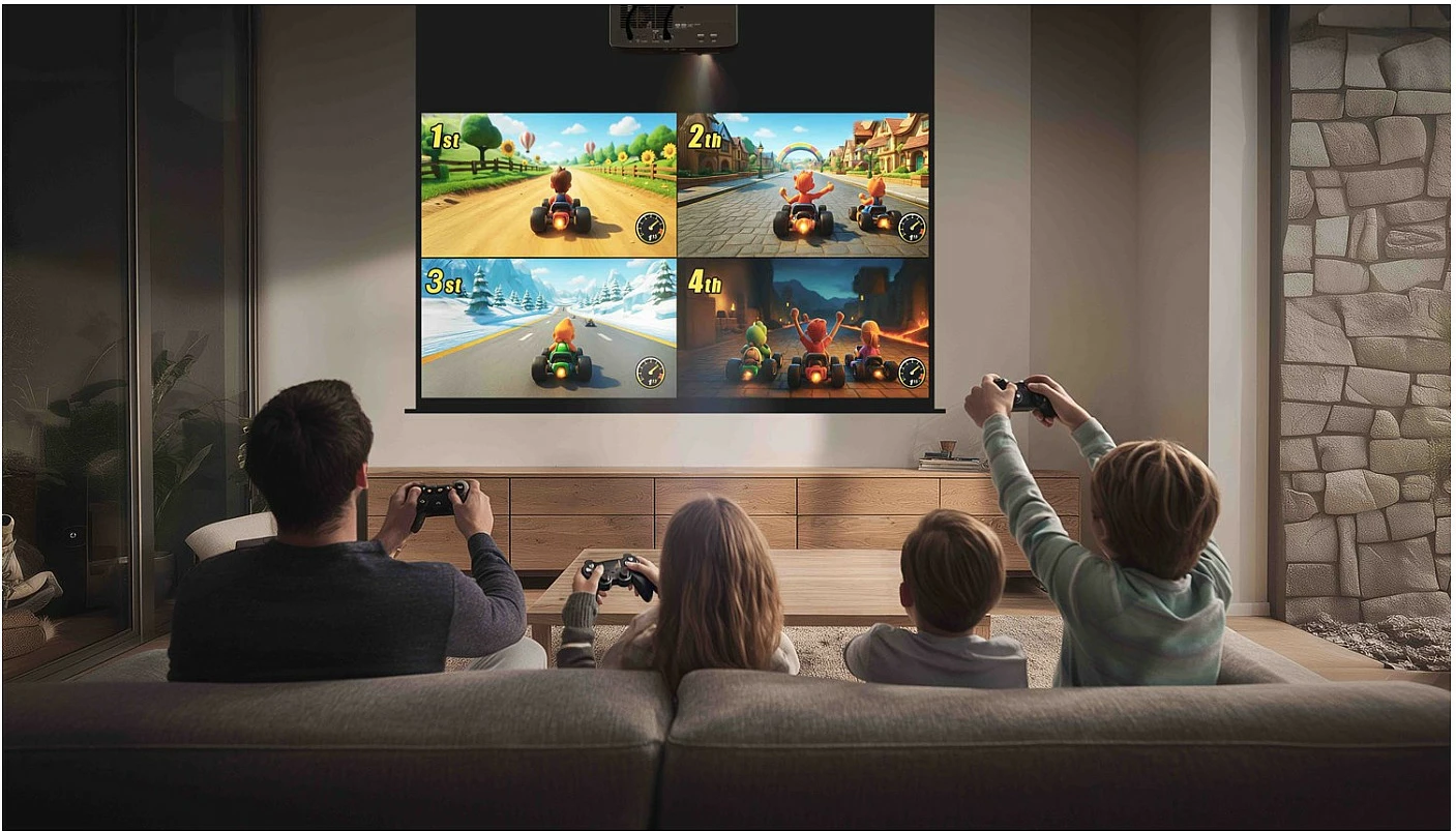Projektor Optoma UZ38X, DLP Laser, UHD 4K 3840x2160, 3800 ANSI lm, 2x HDMI 2.0, i zi