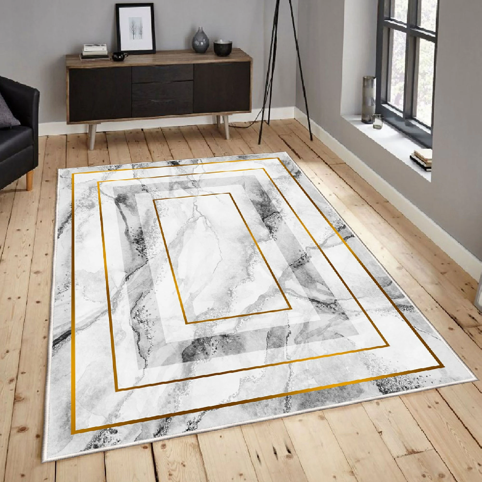 Qilim Velvet, shumëngjyrësh, 80x120cm, Conceptum Hypnose, Els2384