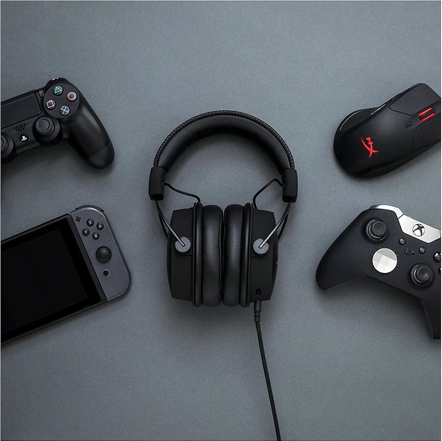 Kufje gaming HyperX Cloud Alpha, me kabllo 3.5mm, mikrofon, Black-Red