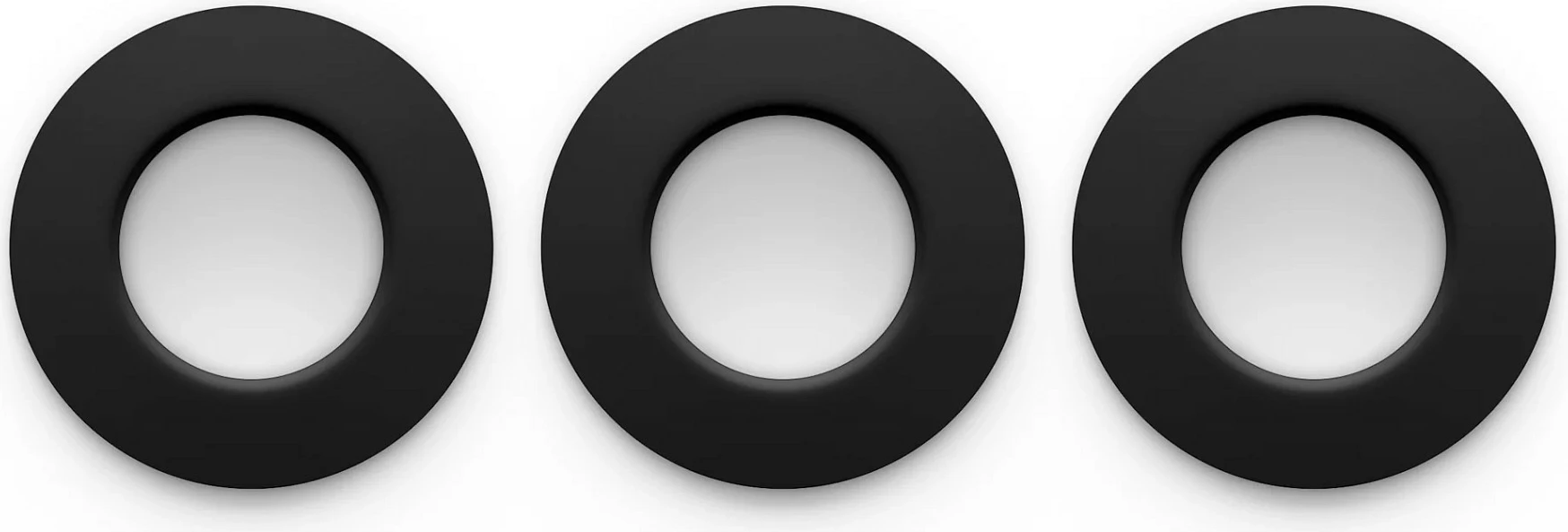 Ndriçues i futur Philips Hue Slim Recessed Light, set 3 copë, LED 11W, White & Color Ambiance, Bluetooth/Zigbee, i zi