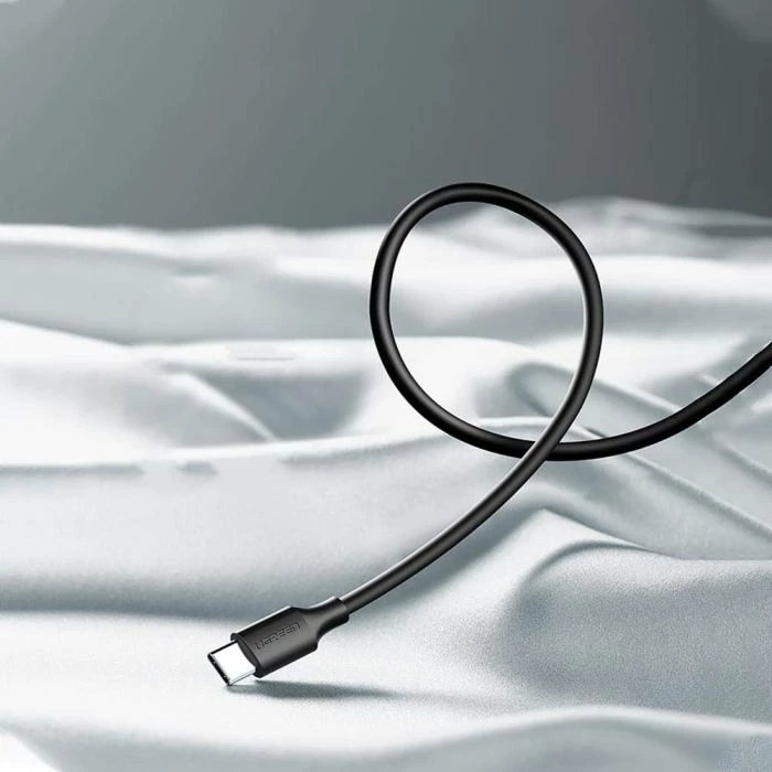 Kabllo USB-A 2.0 në USB-C UGREEN 60118, 2m, 3A, e zezë, polybag