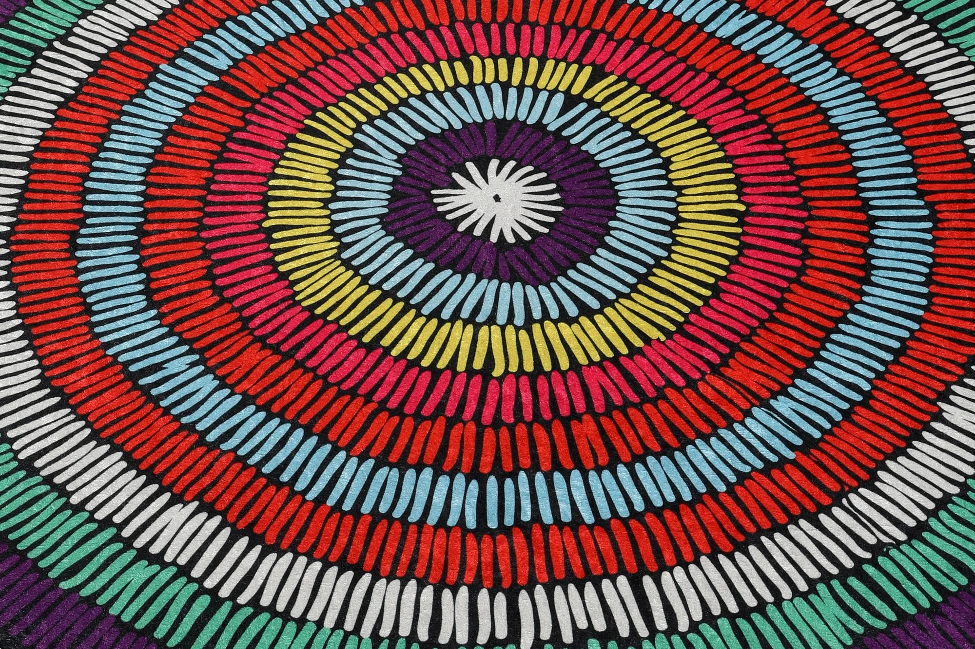 Qilim rrumbullak, shumëngjyrësh, Conceptum Hypnose Bubble, 100 cm