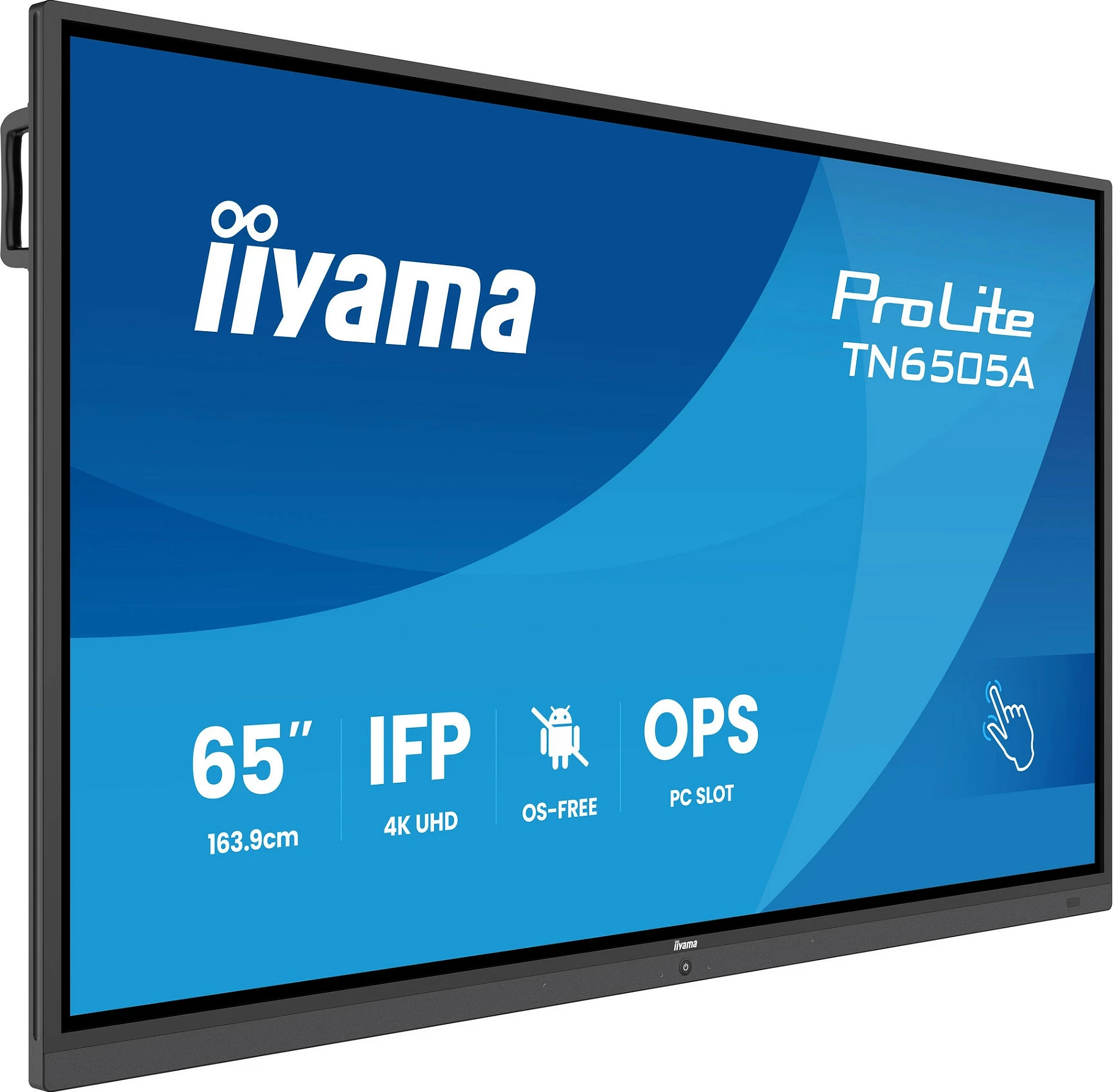 Ekran interaktiv iiyama ProLite TN6505A-B1AG, 65" 4K UHD Touch