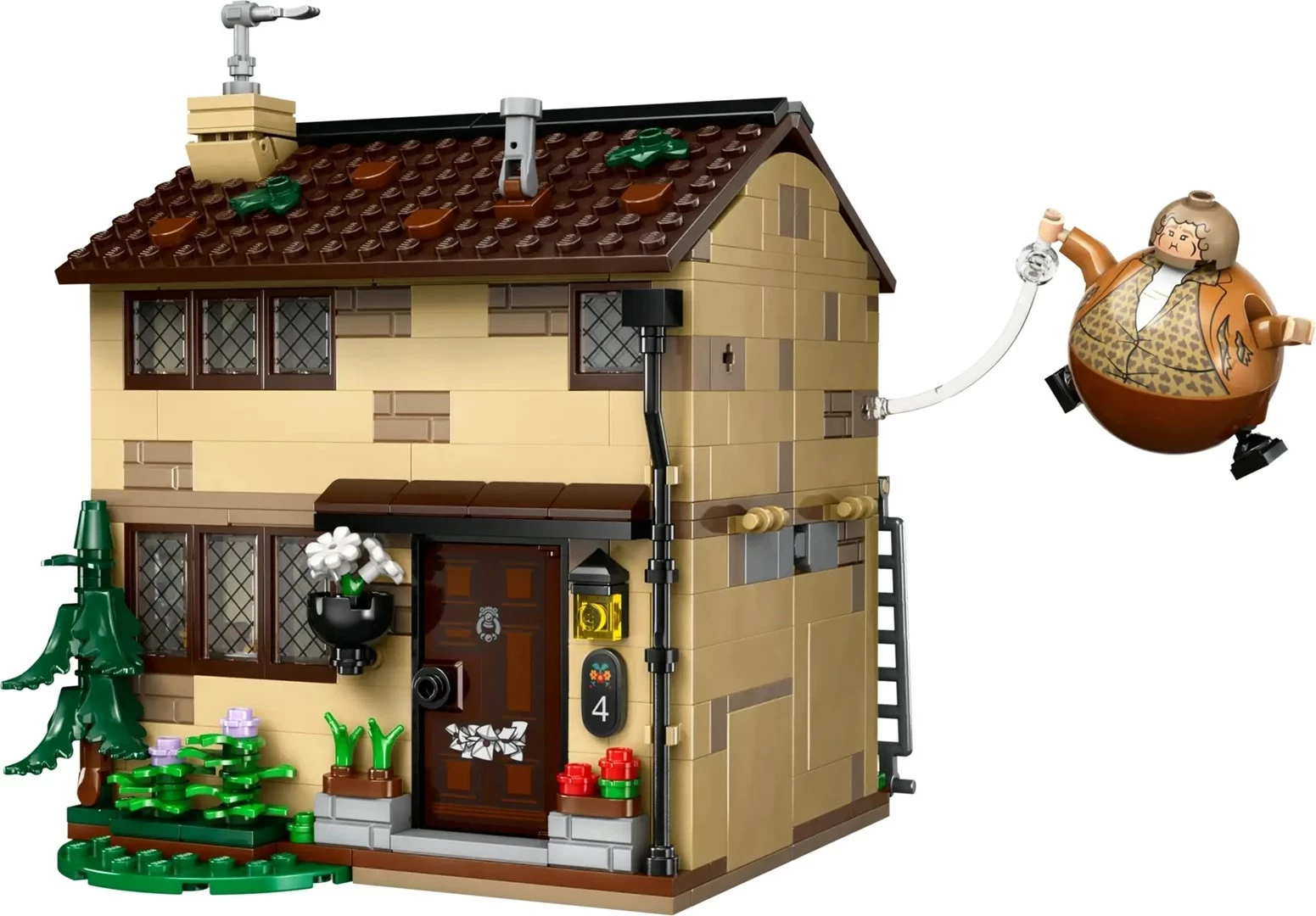 Set LEGO Harry Potter 76451 Privet Drive: Aunt Marge's Visit me 5 minifigura