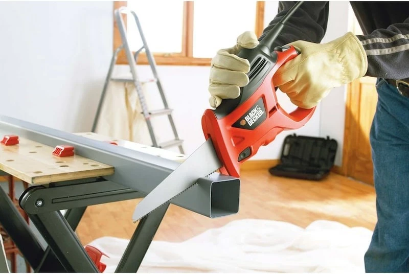 Sharrë dore elektrike BLACK+DECKER KS880EC-QS, teh 23.9 cm, portokalli