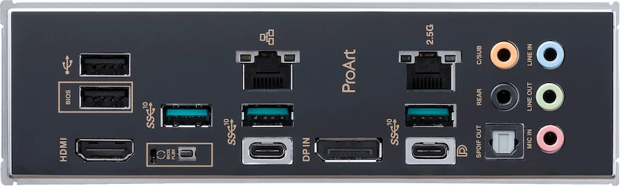 Pllakë amë ASUS ProArt B650-CREATOR, AM5, ATX, AMD B650, DDR5 4xDIMM, 3xM.2, 4xSATA, PCIe 4.0, LAN 2.5Gb+1Gb, HDMI, USB-C (DP), Aura Sync
