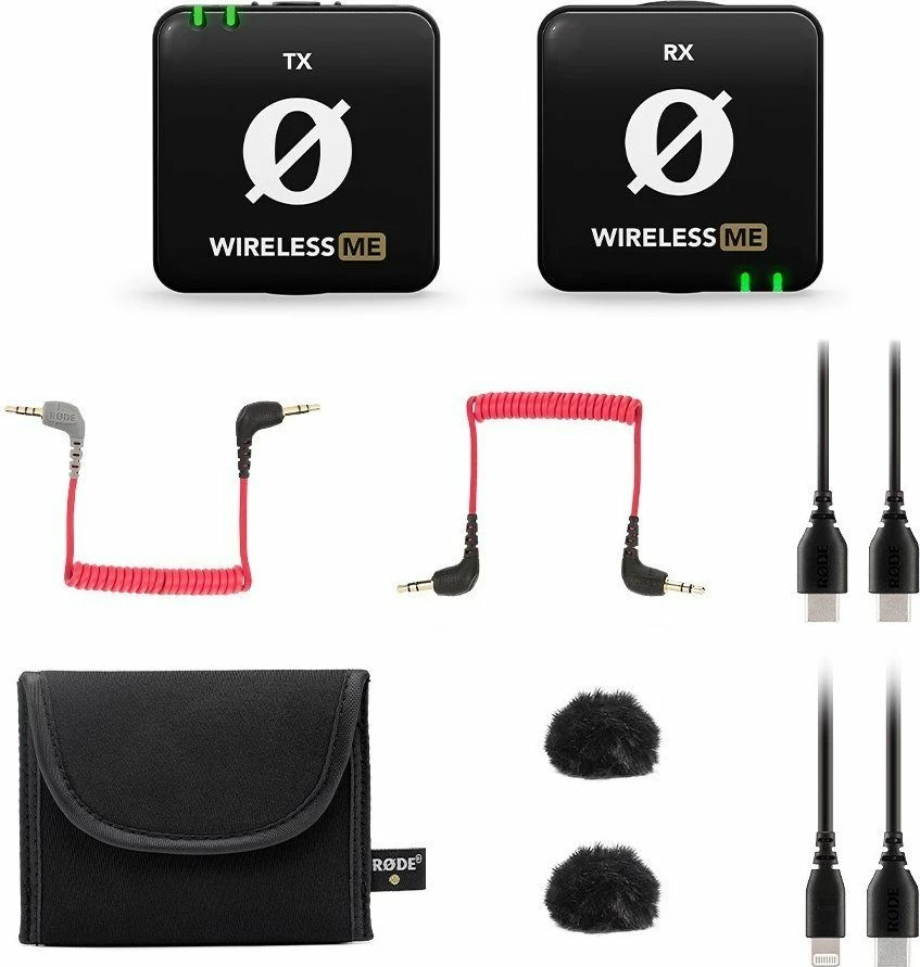 Mikrofon wireless Rode Wireless ME 2-kanal 2.4GHz, set TX+RX, i zi