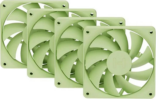 Ventilator për kasë HYTE FA12, 120mm, 4 copë, 28 dB, i gjelbër