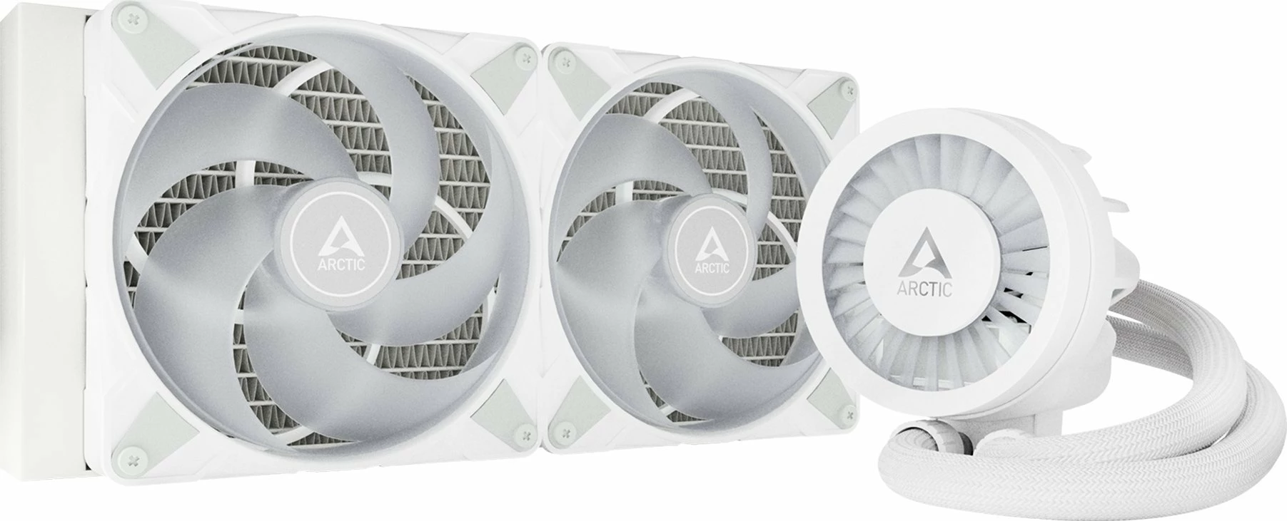 Ftohës me ujë AIO Arctic Liquid Freezer III 280 A-RGB 280mm, 2x140mm PWM, i bardhë