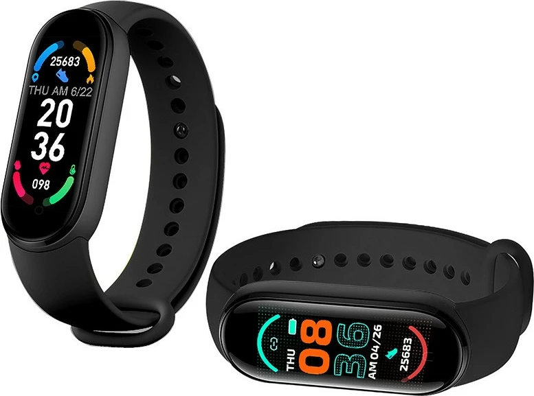 Smartband Tracer T-Band VELOX M6, Bluetooth, Ekran LCD, IP67, i zi