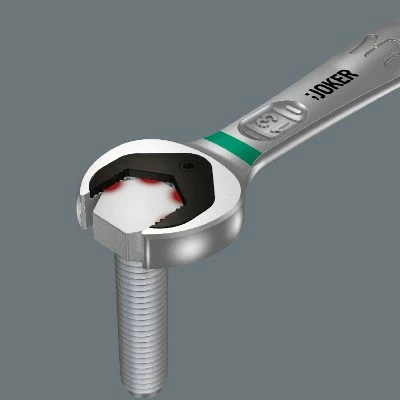 Set çelësa kombinues Wera Joker 6 copë, çelik inox, mat, me mbështjellës, Gjermani
