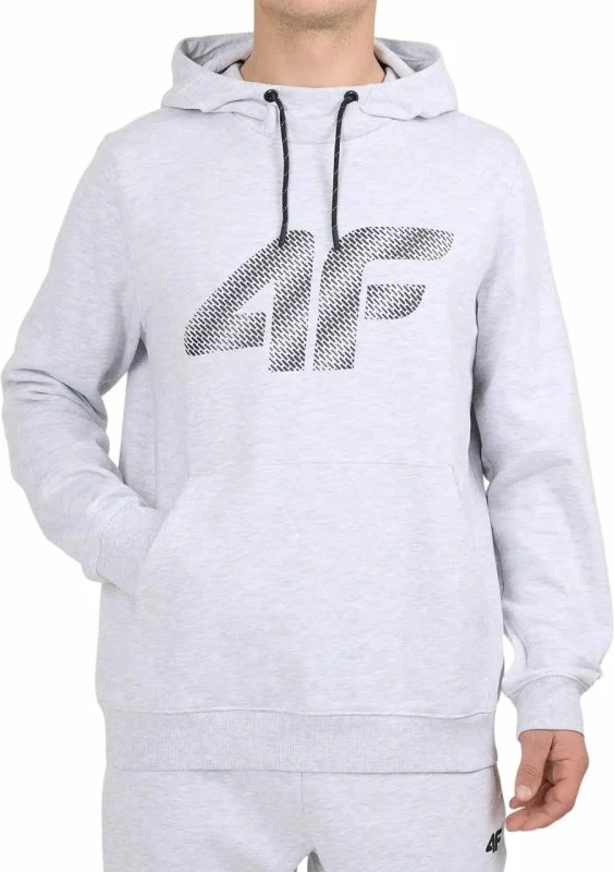 Duks për meshkuj 4F M2548, gri e lehtë melange