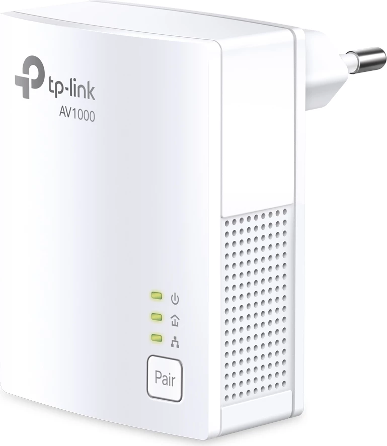 Adapter Powerline TP-Link TL-PA7017 KIT AV1000 1000 Mbps, 1x Gigabit LAN, set 2 copë, i bardhë