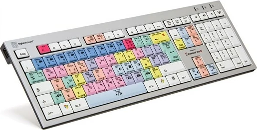 Tastierë LogicKeyboard Adobe Premiere Pro CC FR Slim për PC
