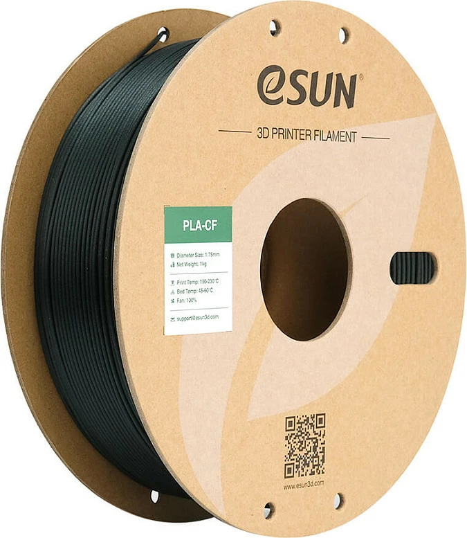 Filament 3D eSun ePLA-CF 1.75mm 1kg, Gjelbër