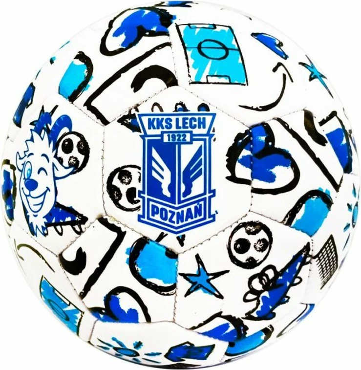 Top mini KKS Lech, madhësia 2