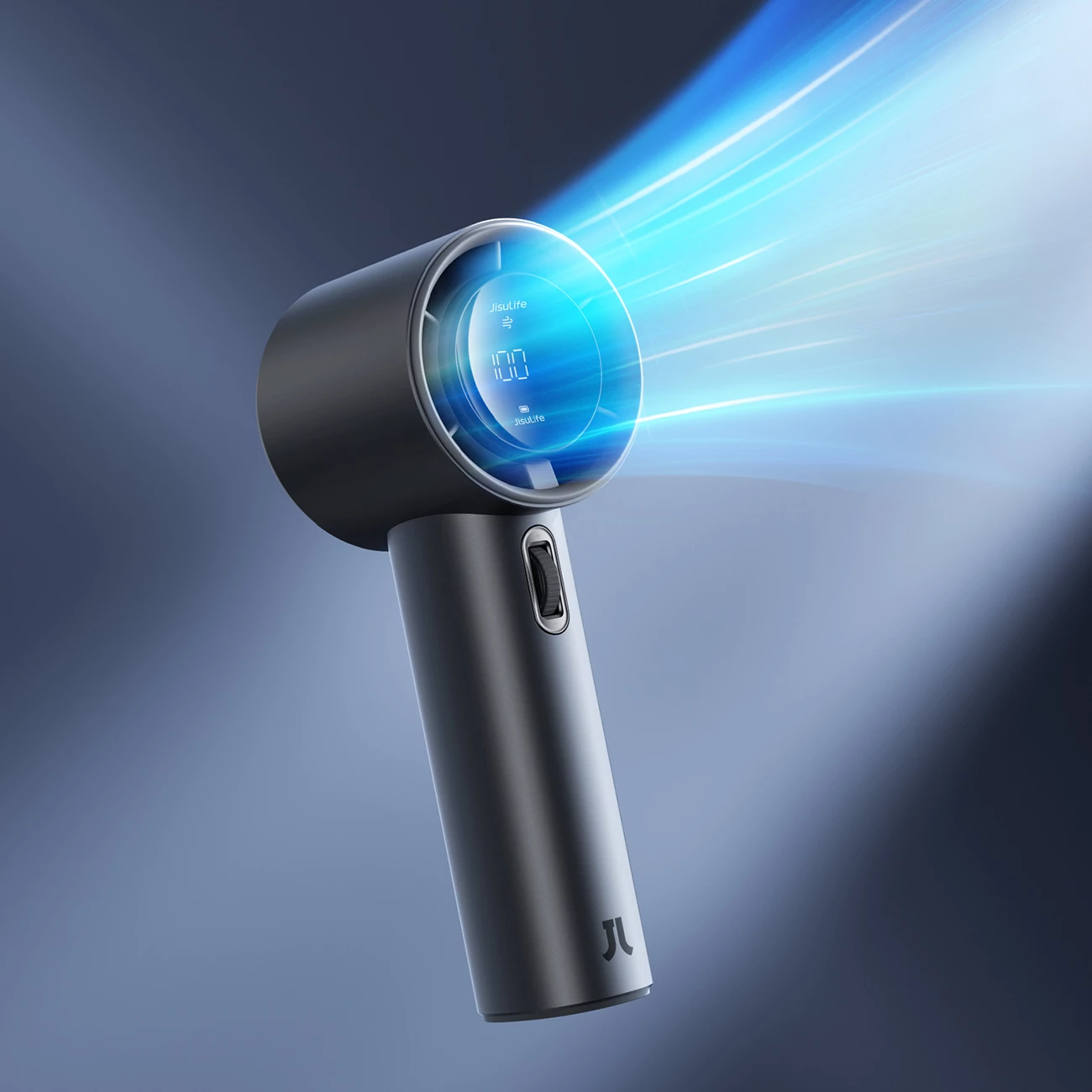 Ventilator dore Jisulife Pro1 S FA53PRO 5000mAh USB-C metal, gri e errët 7