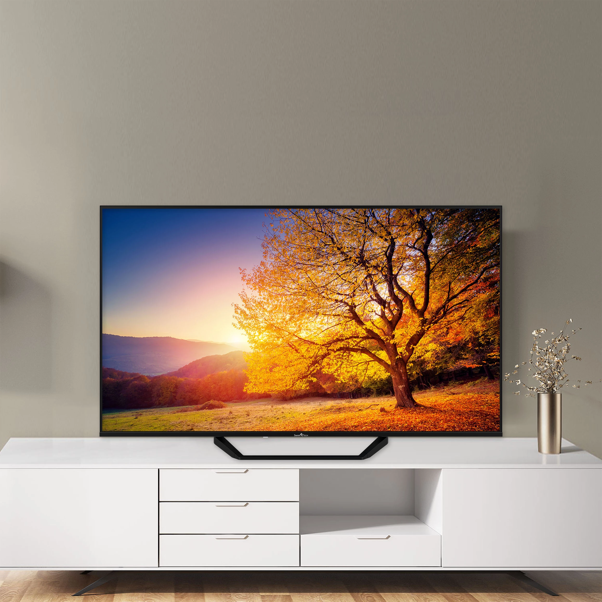 Smart TV SmartTech 55QG06K2 55\" QLED 4K Google TV 5.0 HDR, i zi