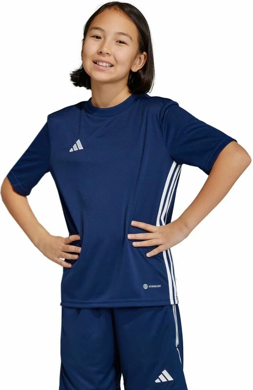 Fanellë për fëmijë adidas, blu marine [Madhësia: 164 cm]