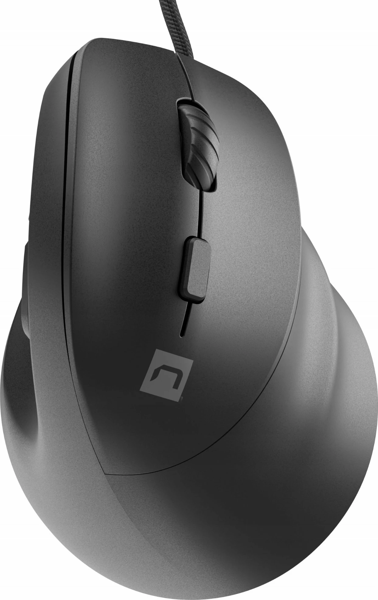 Maus Natec Crake 2 Pro NMY-2272 12800 DPI, me kabllo USB, vertikal, 6 butona, RGB, i zi